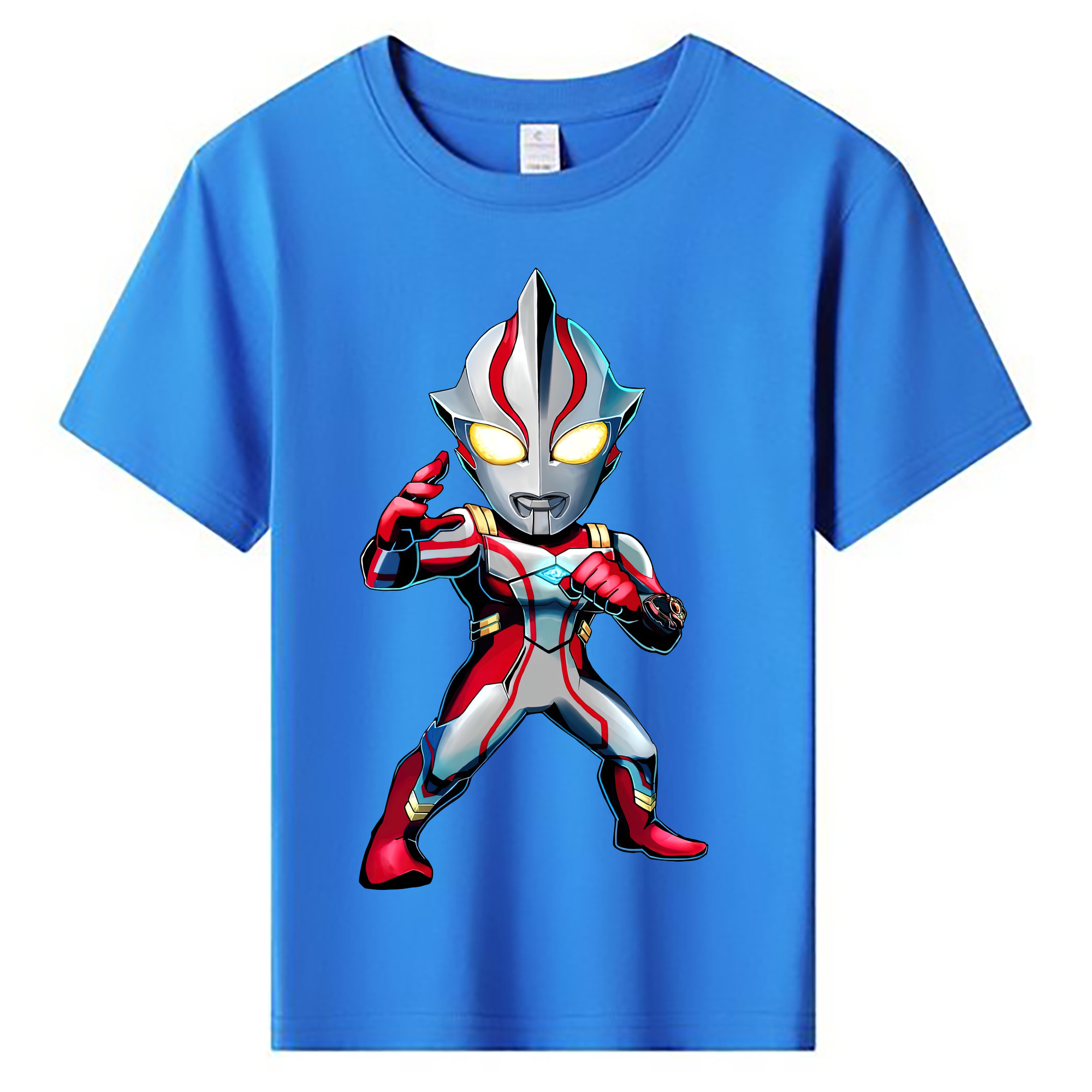 （画像用） ウルトラマン Ultraman 綿100％キッズTシャツ（フロントプリント）